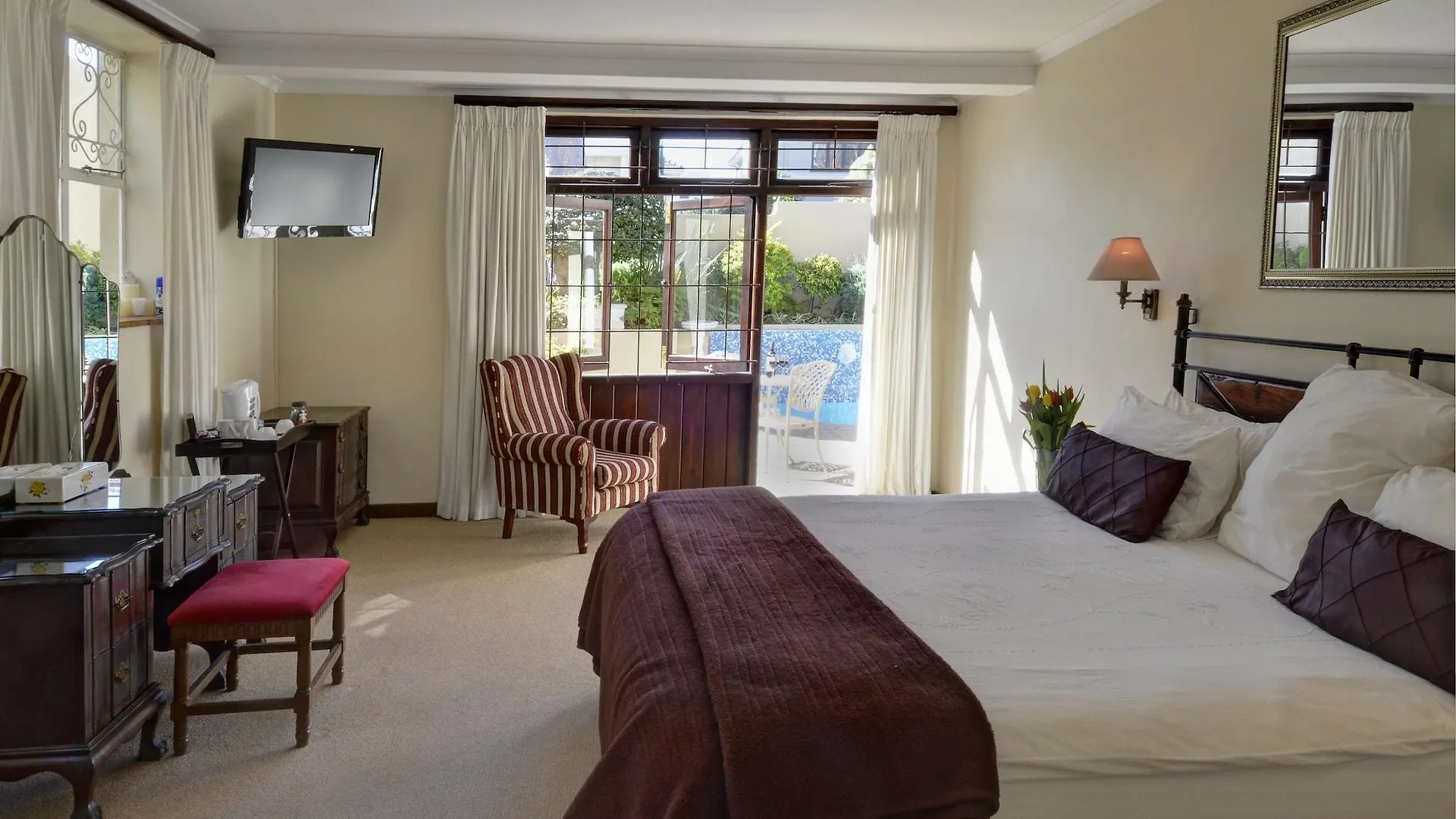 Sundown Manor Guest House Le Cap Couette-café